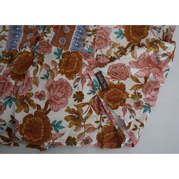 Matilda Jane Women's Sz M Floral Print Just For A Moment Button Down Dress - Picture 5 of 10
